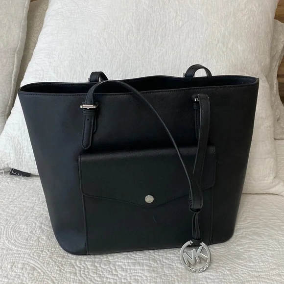 Michael Kors - Saffiano Leather Structured Tote - Picture 1 of 17